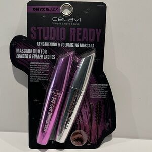 Celavi Onyx Black Studio Ready Lengthening & Volumizing Mascaras.